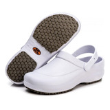 Sapato Eva Crocs Soft Works Branco Bb60 Antiderrapante