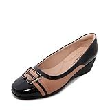 Sapato Feminino Piccadilly Anabela REF 143212 VERNIZ NAPA STRECH