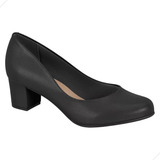 Sapato Feminino Salto Grosso