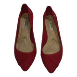 Sapato Grendha Special Vermelho Acamurçado Nº 35 Usado