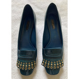 Sapato Louis Vuitton Original Feminino 39 Azul