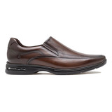 Sapato Mocassim Clássico Democrata Air Spot Smart Comfort 448027 De Couro Marrom Design Lisa 43 Br Para Adultos Masculino