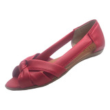 Sapato Peep Toe Feminina Casual Macia Joanete Esporão