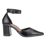 Sapato Scarpin Confort Salto Alto Grosso Promoção A