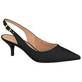 Sapato Scarpin Feminino Bico Fino Salto Baixo Vizzano 1122-806