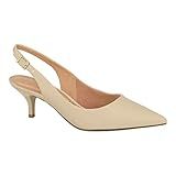 Sapato Scarpin Feminino Bico Fino Salto Baixo Vizzano 1122 806