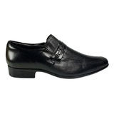 Sapato Social Masculino Airbag Couro Fivela Jota Pe 45022