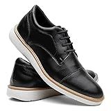 sapato social masculino casual amarrar preto