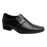 Sapato Social Masculino Kit 3 Pares Couro Ref 4 4 