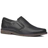 Sapato Social Masculino PGD Microfibra Preto Musgo Pegada 175103 01
