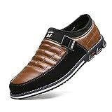 Sapatos De Couro Para Homem Loafers