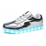 Sapatos De Led Recarregaveis