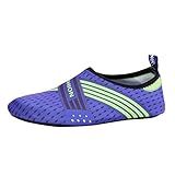 Sapatos Descalços Para Caminhadas Aquáticas Verão Bico Largo Sapatos De Caminhada Descalço Secagem Rápida Ao Ar Livre Caminhada Calçados Para Esportes Aquáticos F Azul 42