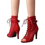 Sapatos Femininos Sexy Vermelho