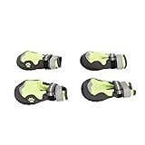Sapatos Para Cachorros Botinhas Para Cachorros Antiderrapantes Ajustáveis Macios 4 Peças Para Caminhadas Para Cães Tipo 4 