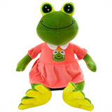 Sapinho Infantil Para Presente Pelúcia Macio Fofinho 35cm