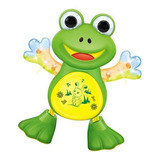 Sapo Dançante Brinquedo Musical Anda Dança Mexe C Luz E Som