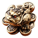 Sapo Fortuna Oriental Estatua