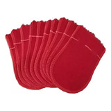 Saquinho De Veludo G Vermelho Pct C 100un Para Jóias