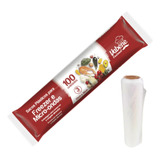 Saquinho Freezer Bobina Picotada Rolo Plástico C 100 Sacos