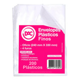 Saquinho Plastico A4 Oficio
