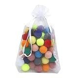 Saquinhos De Organza 30X40 C 50 Unidades Branco Nybc