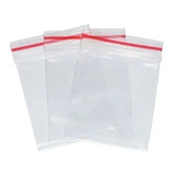 Saquinhos Zip Lock Abre E Fecha 4 X 5 Cm - 100 Unidades 