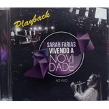 Sarah Farias Novidade Ao Vivo Pb Cd Original Lacrado