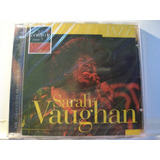 Sarah Vaughan  20th Century Music Collection Cd Orig Lacrado