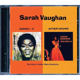 Sarah Vaughan Cd Sarah 2 After Hours Lacrado Importado