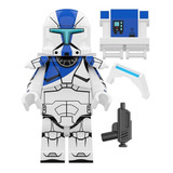 Sargento Niner Clone Stormtrooper Star Wars Blocos Boneco