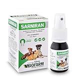Sarniran P Cães E Gatos 100ml Spray Sarnas Pulgas Piolhos Carrapatos Biofarm