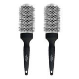 Sas Kit Escovas De Cabelo Evas Vazada Térmica Sas 502 E 503