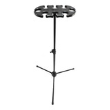 Saty Sdm08 Pedestal Suporte Descanso Para 8 Microfones