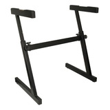 Saty Sz02 Suporte Fixo Em Z Para Teclado Piano Cor Preto