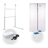 Sauna Dupla Com Suporte Móvel Premium