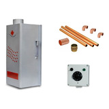 Sauna Gás Canadá Auto 10m Ctrl Analógico Kit Instalação