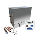 Sauna Vapor 9kw Steam Inox Quadro Digital Kit Instalação Universal