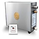 Sauna Vapor Elétrica 6kw Inox Comando Digital Impercap 3 220V 