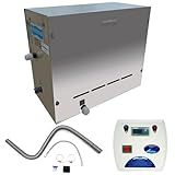 Sauna Vapor Steam Inox 12 Kw Com Kit Digital Sodramar