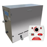 Sauna Vapor Steam Inox 4kw Quadro Analógico 4m Sodramar