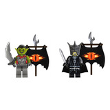 Sauron E Orc Senhor Aneis Hobbit Blocos Montar