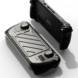 Savage Raven Da Skull Co Pacote De Capa Frontal Hardshell Para Steam Deck oled Standgrip gripcase Preto