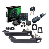 Saveiro G2 Bola Jogo Maçanetas Kit Alarme Positron Exact