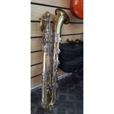 Sax Baritono Hoyden Com Extensão Em Sol