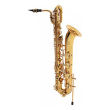 Sax Baritono Zellmer Zbs 600l Mib Laqueado C case