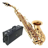 Sax Soprano Eagle Sp508 Curvo Saxofone