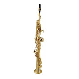 Sax Soprano Vogga Vssp 701n Com Acabamento Laqueado C Case