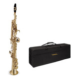 Sax Soprano Vogga Vssp701 Com Acabamento