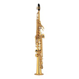 Sax Soprano Yamaha Yss 475 Bb Laqueado A Ouro usado 